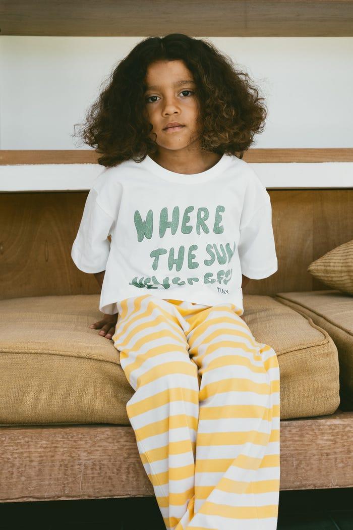 Tiny Cottons CAMISETA CORTA THE SUN GRAPHIC