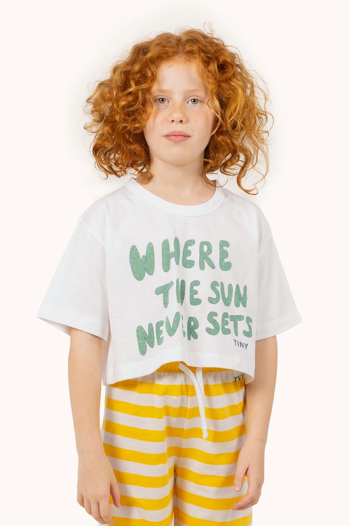 Tiny Cottons CAMISETA CORTA THE SUN GRAPHIC