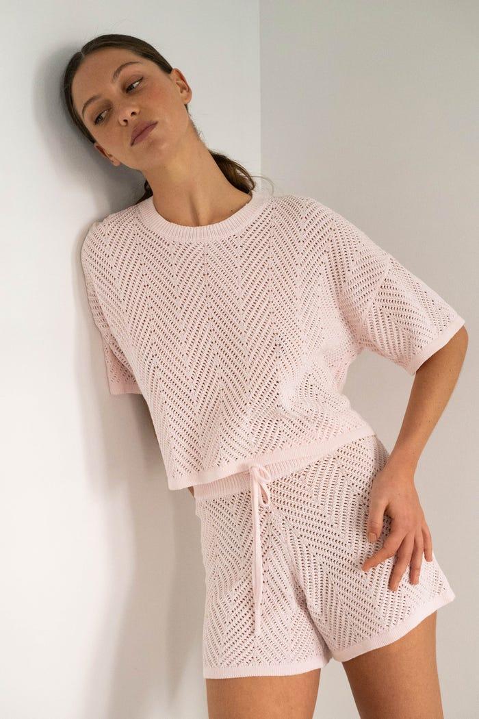 Tiny Cottons CAMISETA DE PUNTO CALADO