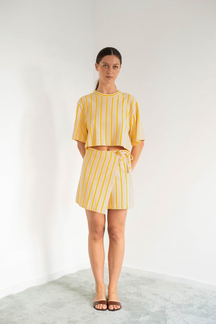 Tiny Cottons CAMISETA DE RIZO A RAYAS