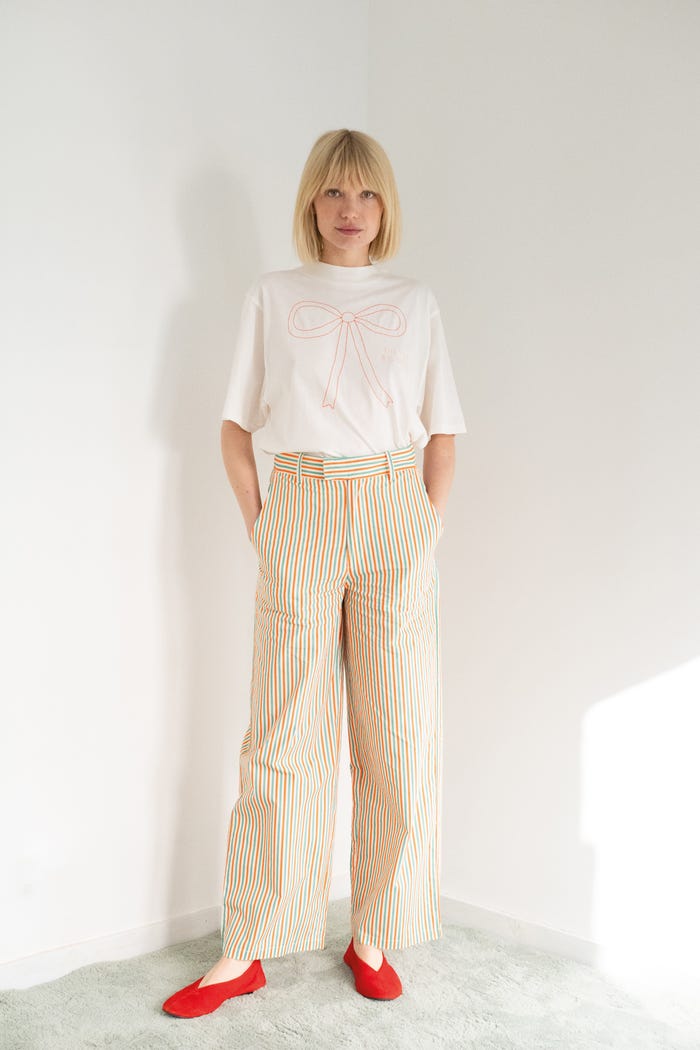 Tiny Cottons CAMISETA LAZO BORDADO