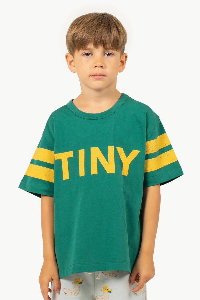 Tiny Cottons CAMISETA STRIPES LOGO