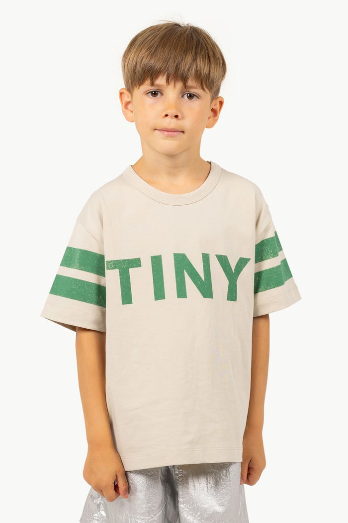 Tiny Cottons CAMISETA STRIPES LOGO