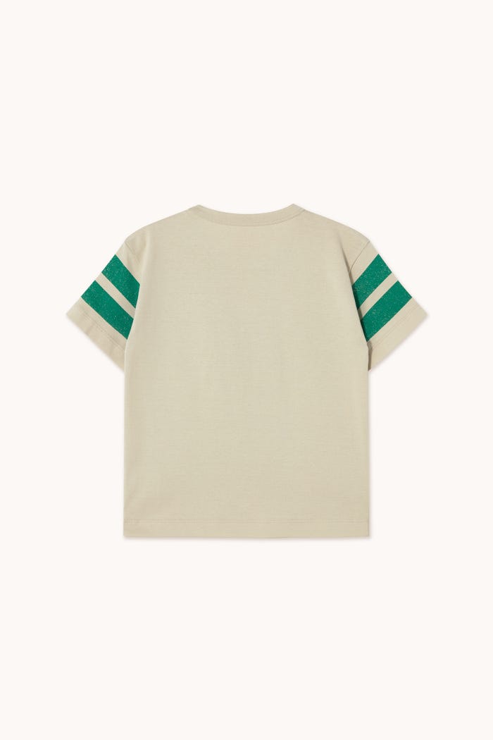 Tiny Cottons CAMISETA STRIPES LOGO