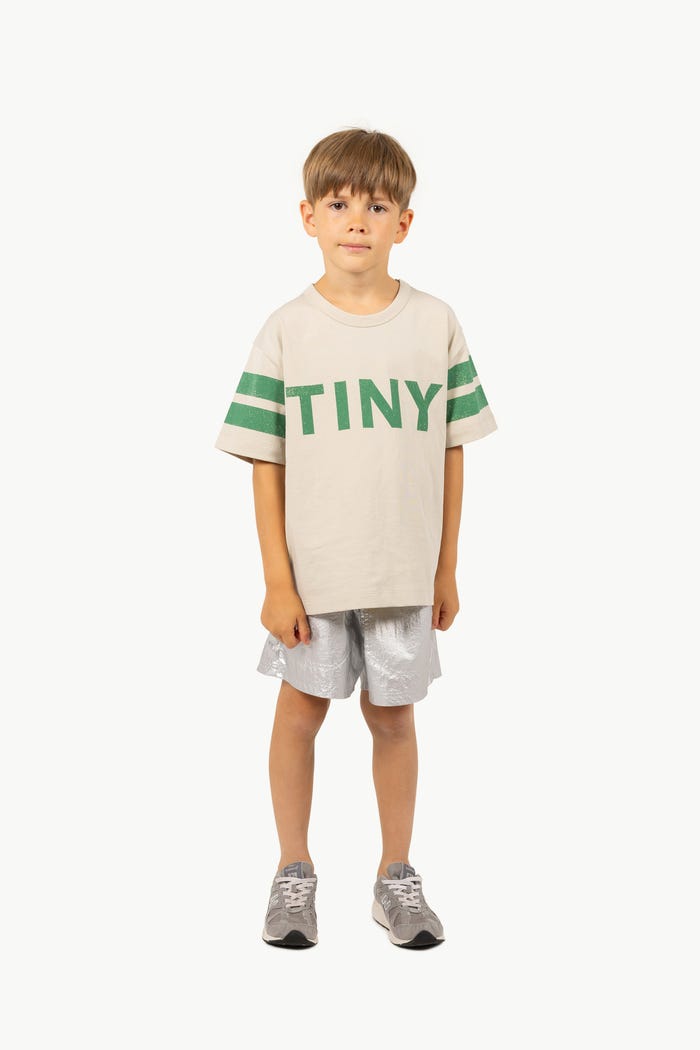 Tiny Cottons CAMISETA STRIPES LOGO