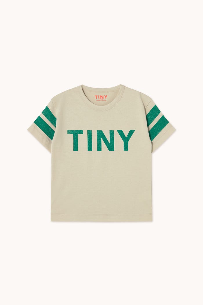 Tiny Cottons CAMISETA STRIPES LOGO