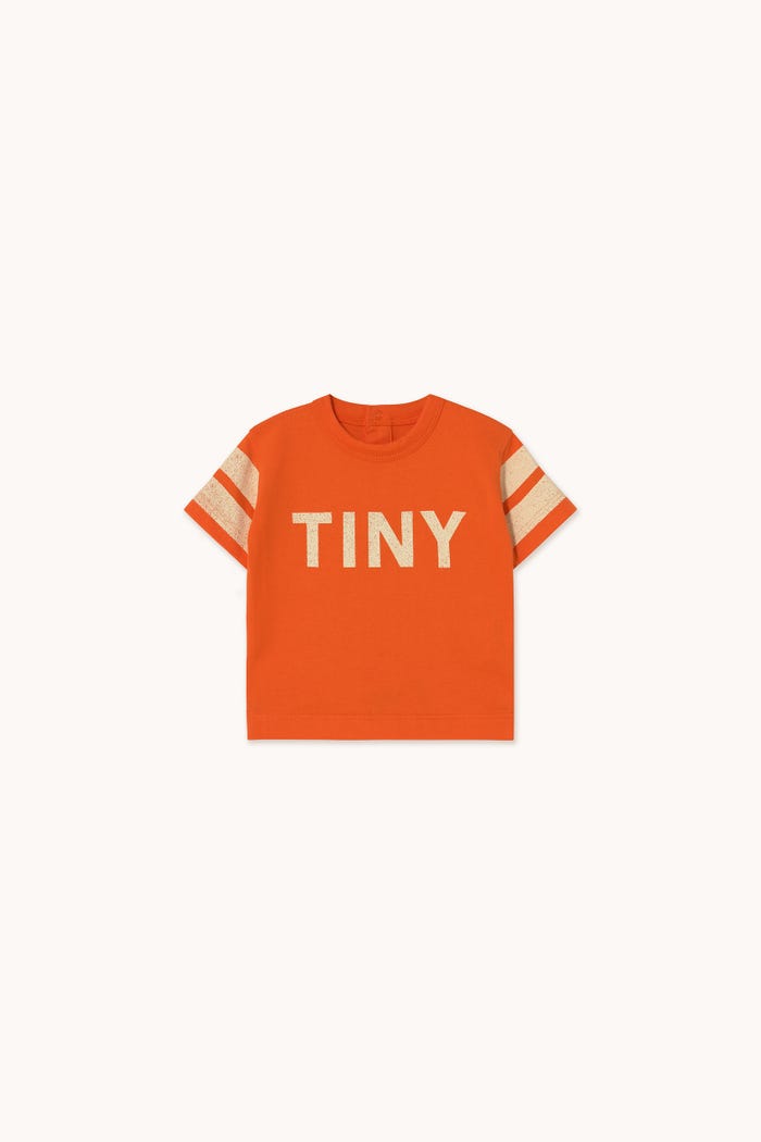 tiny cottons CAMISETA STRIPES LOGO
