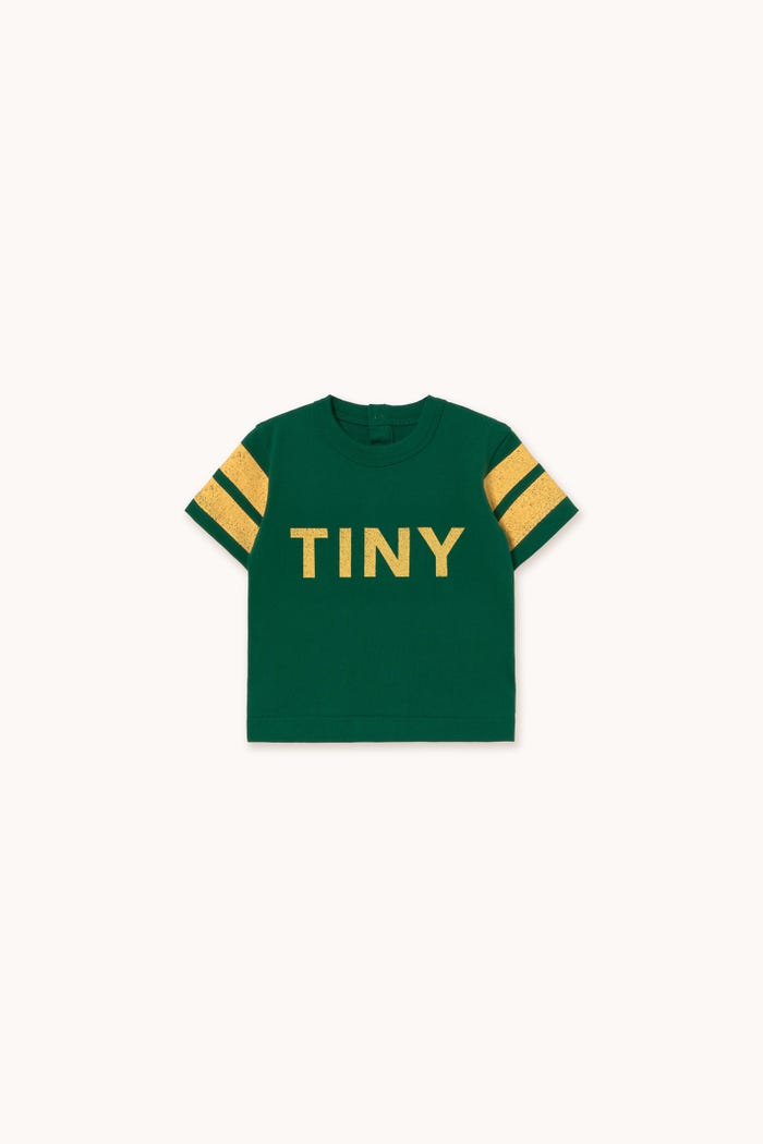 Tiny Cottons CAMISETA STRIPES LOGO