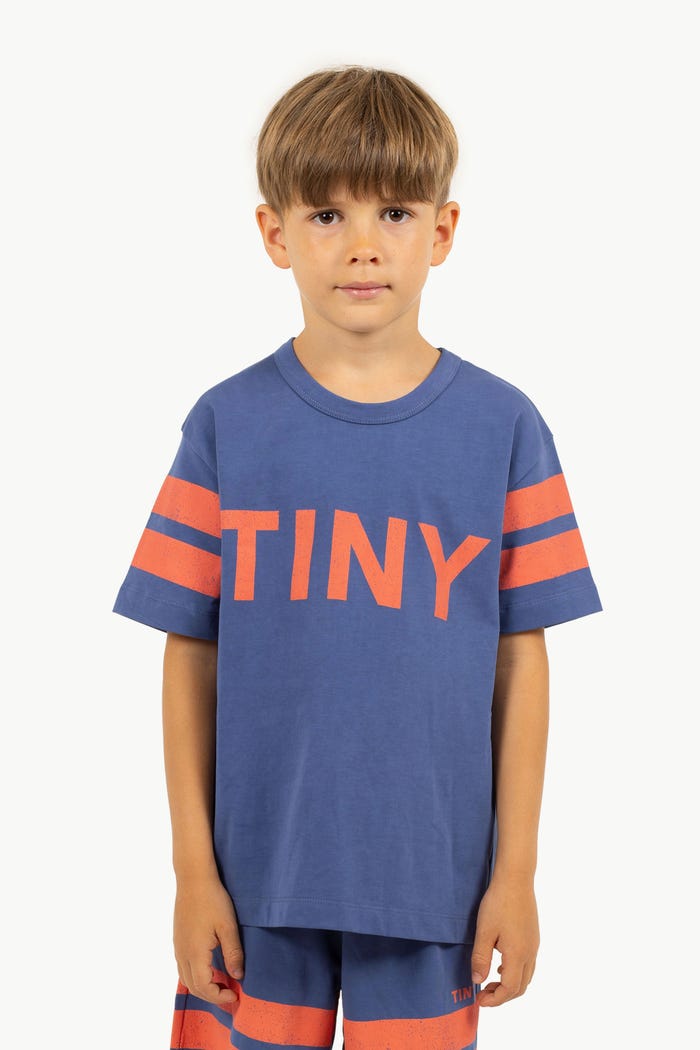 Tiny Cottons CAMISETA STRIPES LOGO