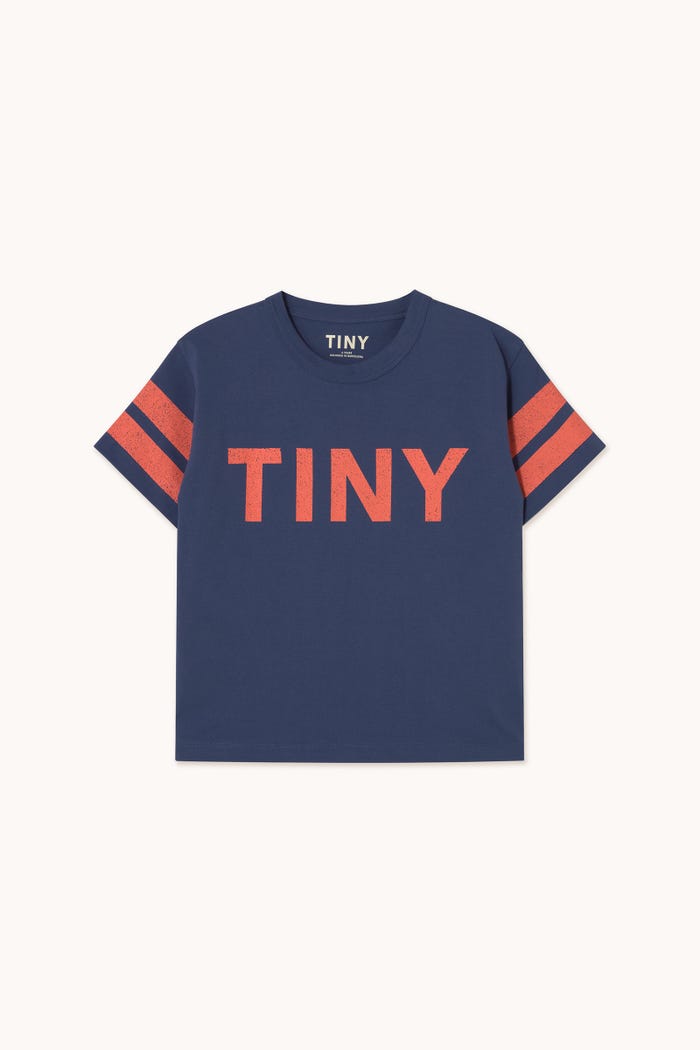 Tiny Cottons CAMISETA STRIPES LOGO