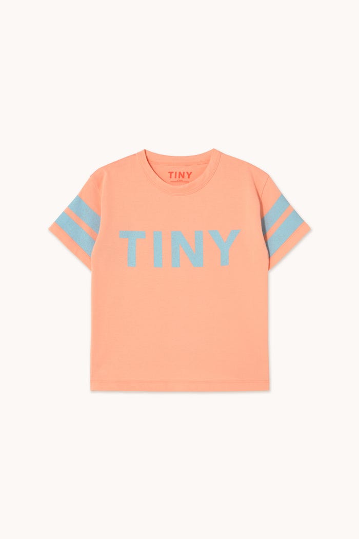 Tiny Cottons CAMISETA STRIPES LOGO