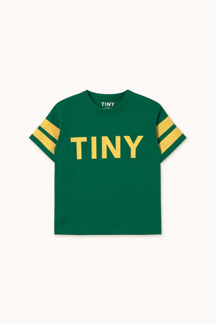 Tiny Cottons CAMISETA STRIPES LOGO