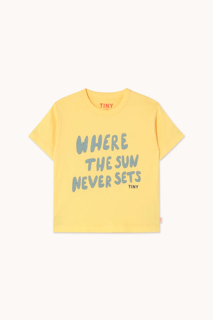 tiny cottons CAMISETA THE SUN GRAPHIC