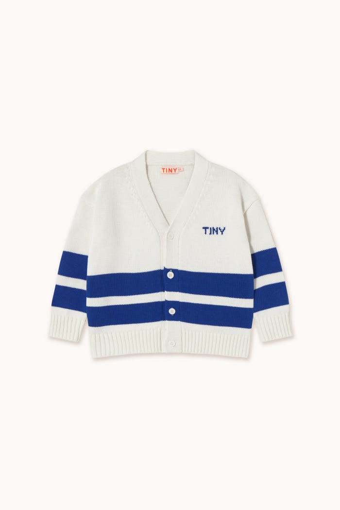 tiny cottons CARDIGAN STRIPES