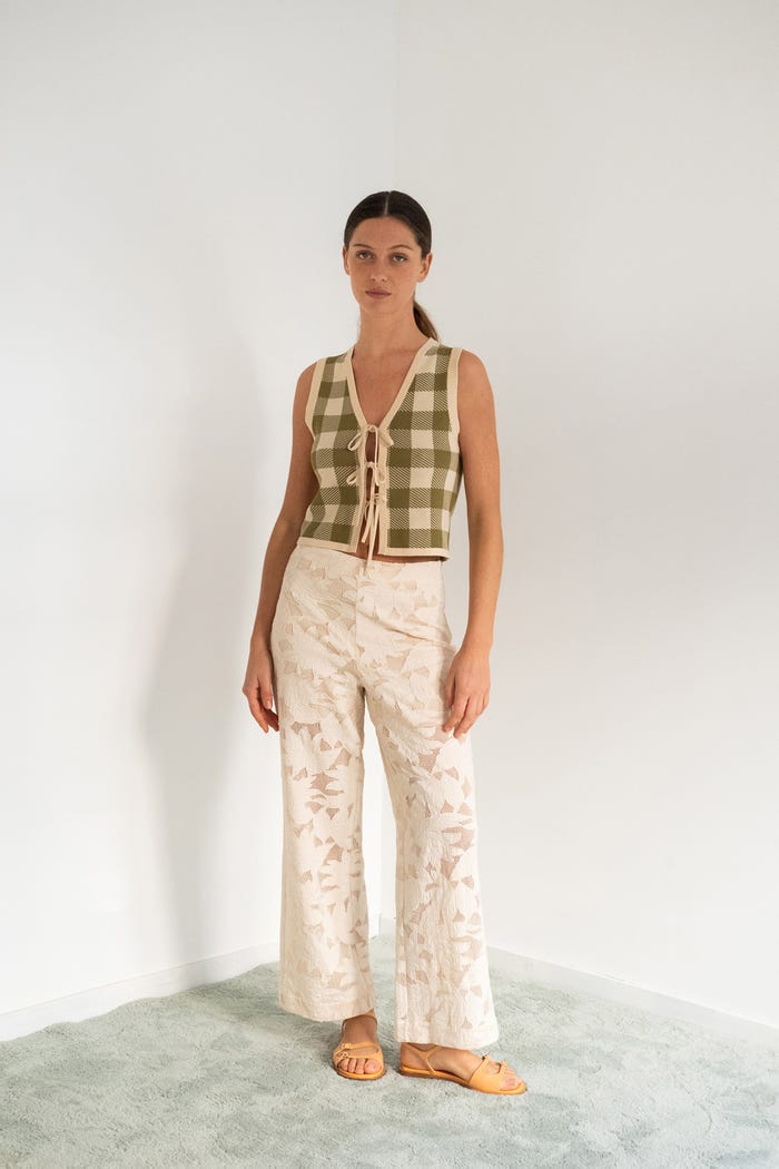 Tiny Cottons CHALECO A CUADROS