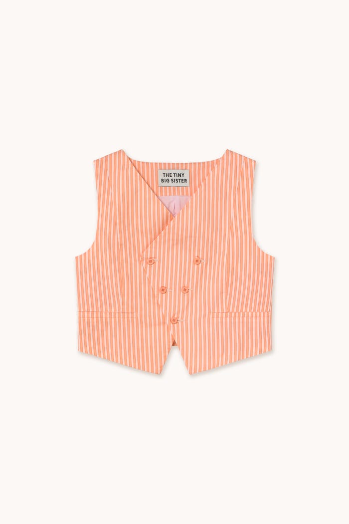 Tiny Cottons CHALECO DE SARGA A RAYAS