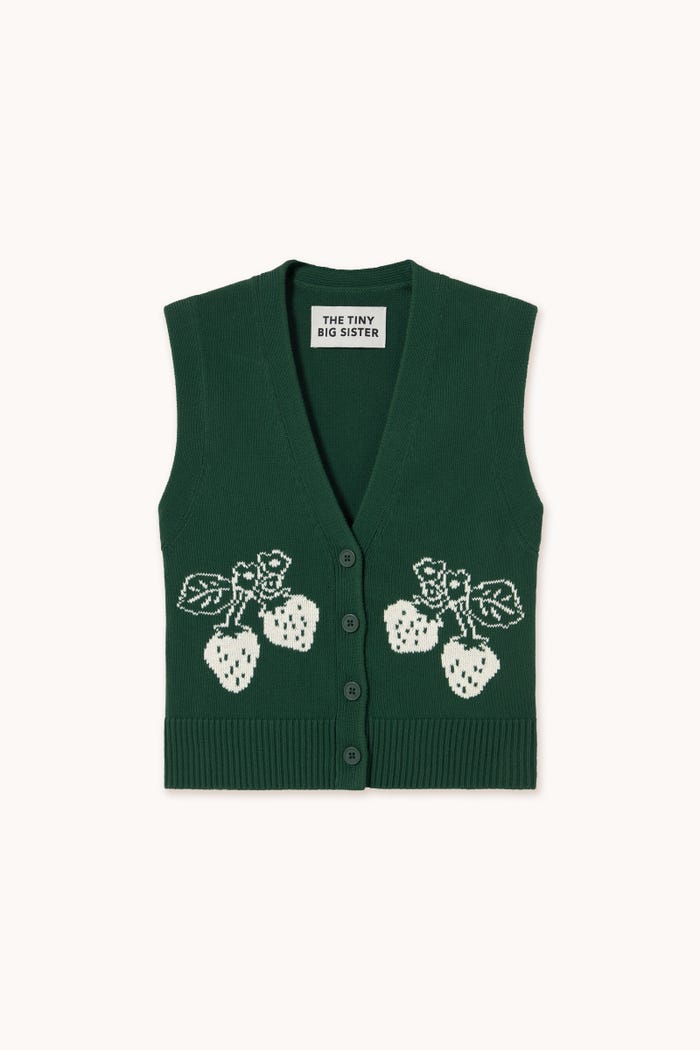 Tiny Cottons CHALECO PATRIC STRAWBERRIES