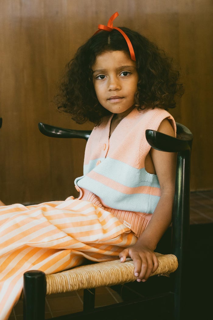 Tiny Cottons CHALECO STRIPES