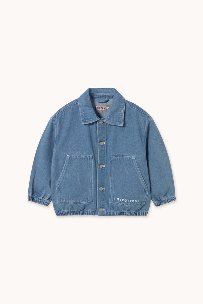 tiny cottons CHAQUETA GRAPHIC DENIM