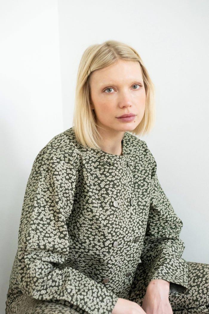 tiny cottons CHAQUETA VAQUERA FLOWERS