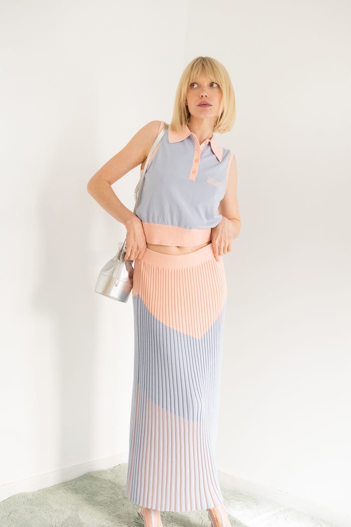 tiny cottons FALDA COLOR BLOCK