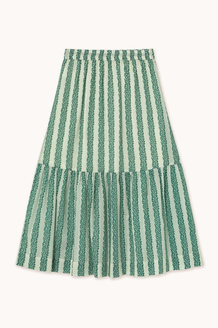 Tiny Cottons FALDA CON VOLANTE FLOWERS