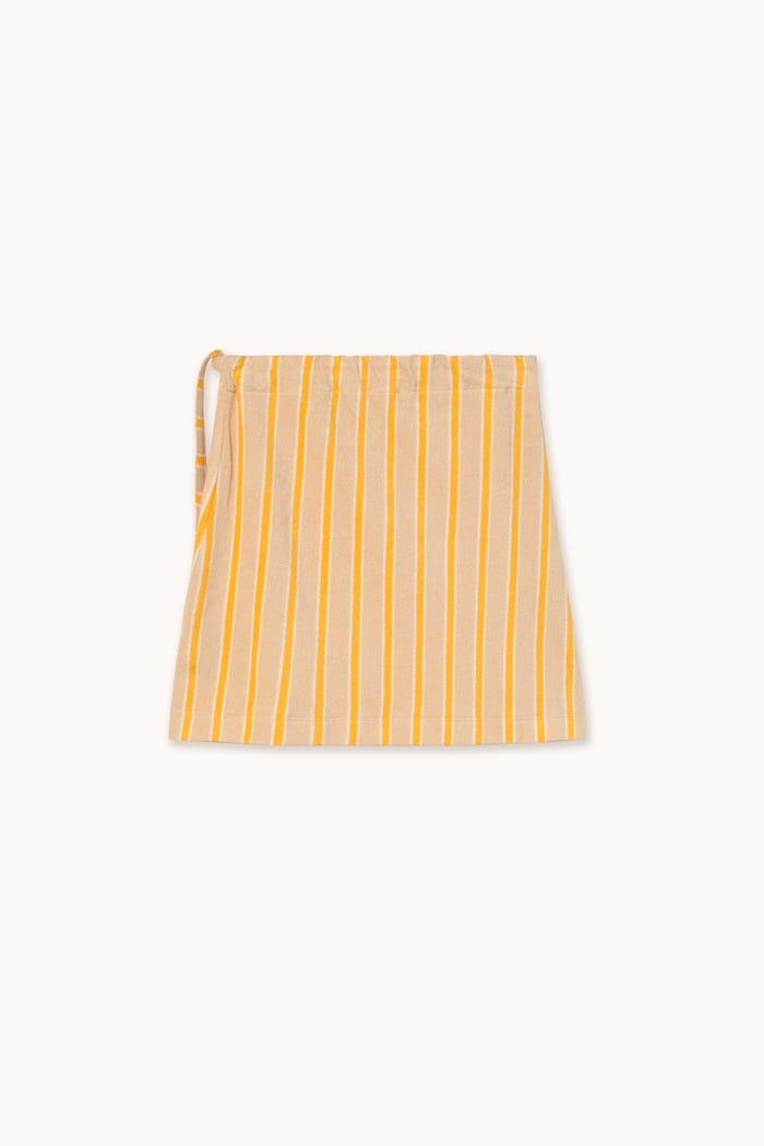 Tiny Cottons FALDA CORTA DE RIZO A RAYAS