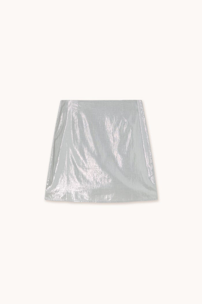 Tiny Cottons FALDA DE LUREX CON VOLANTES