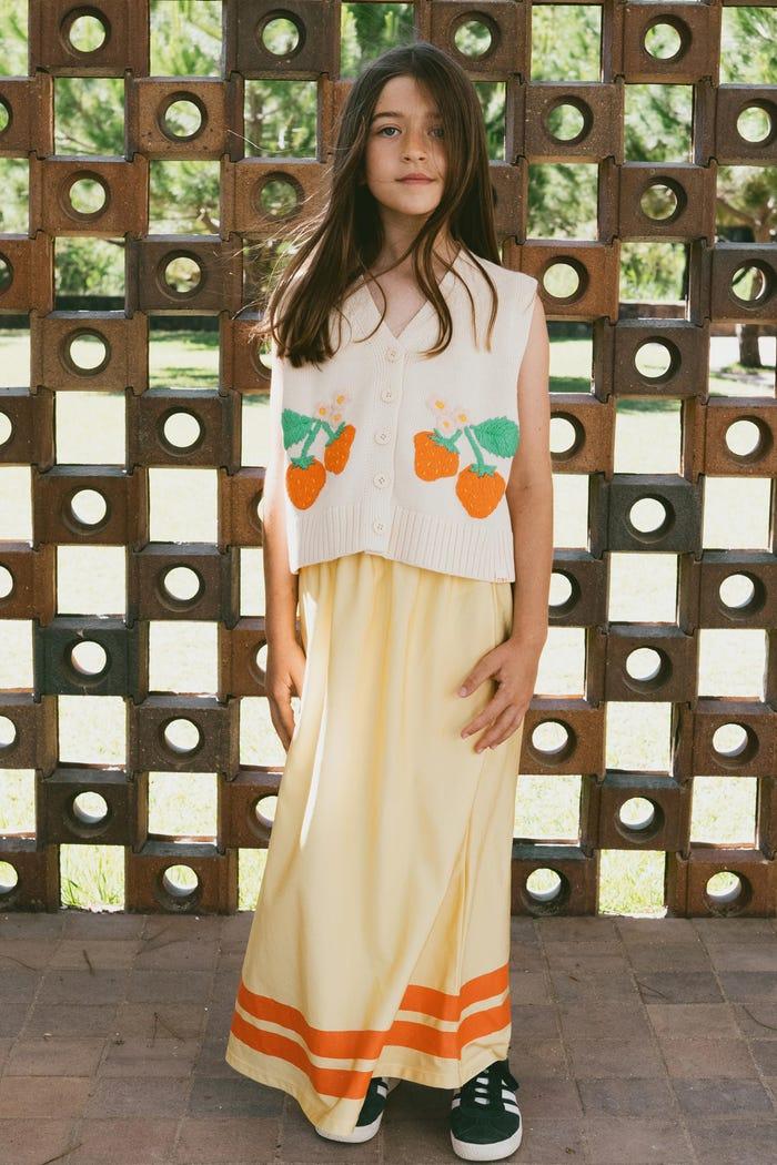 Tiny Cottons FALDA STRIPES SHINY