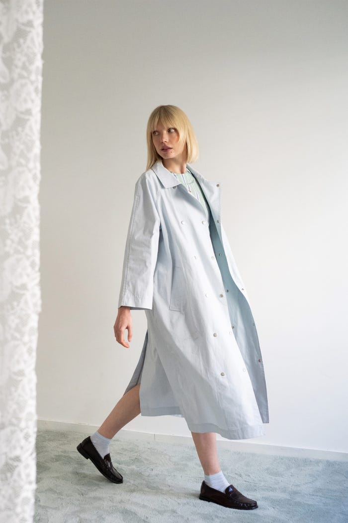 Tiny Cottons GABARDINA A RAYAS