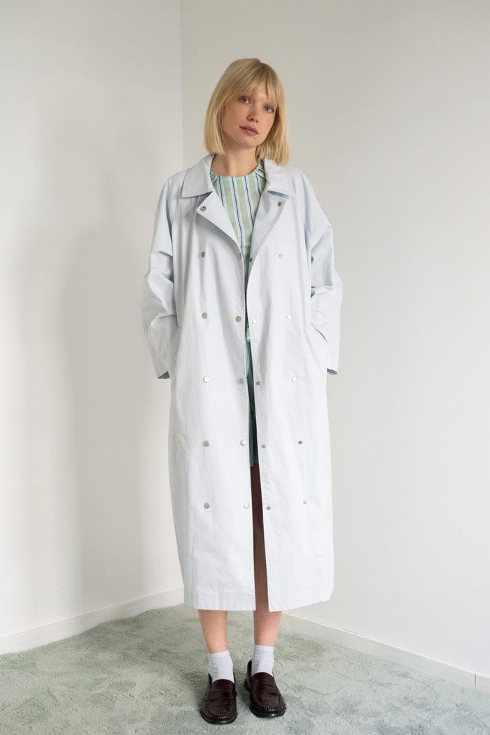 tiny cottons GABARDINA A RAYAS