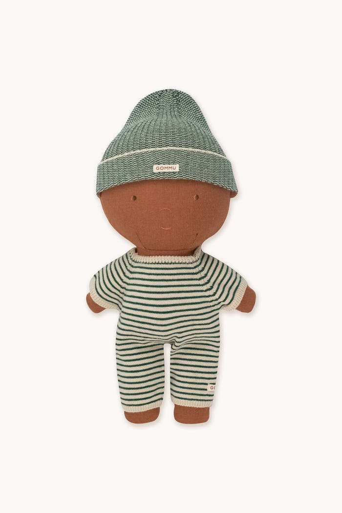 Tiny Cottons Gommu Pelele Largo Rayas Francesas