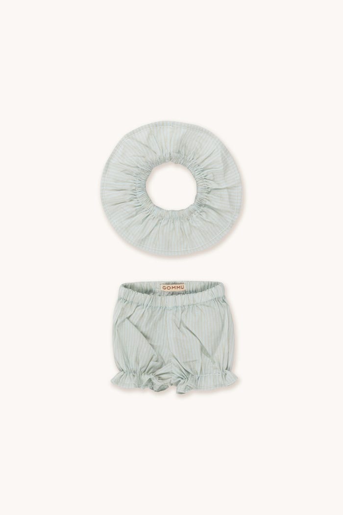 tiny cottons Gommu Rayas - Pantalón Corto & Cuello