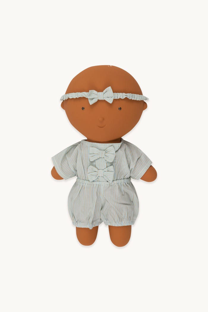 Tiny Cottons Gommu Rayas - Pelele & Pajarita