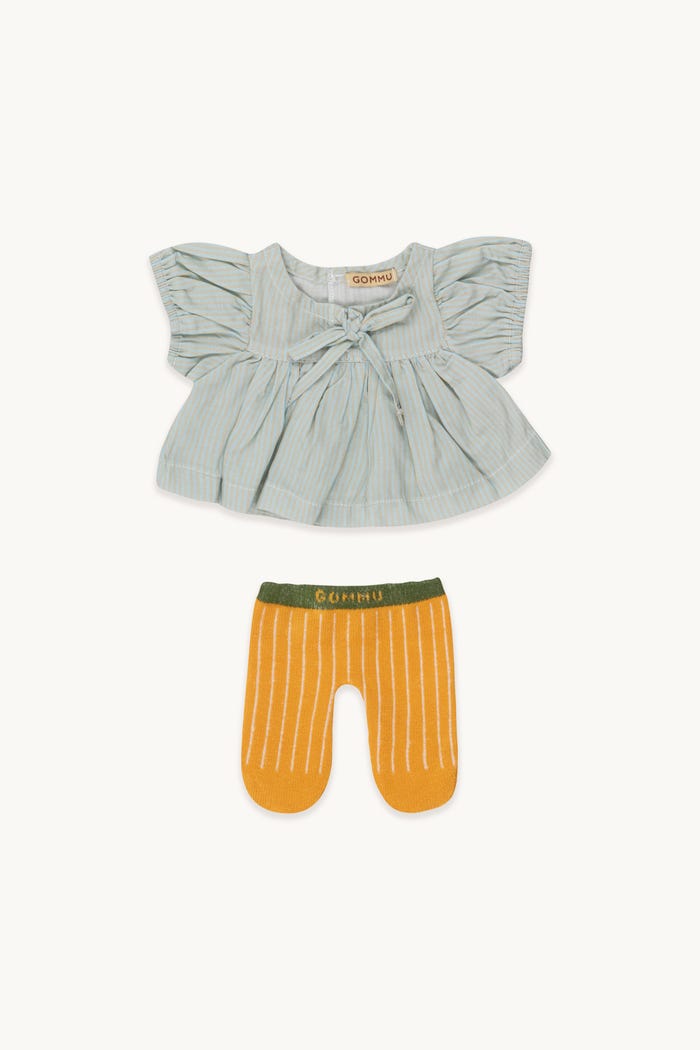 tiny cottons Gommu Rayas - Vestido & Medias