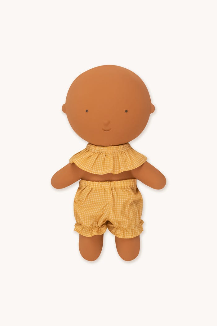 Tiny Cottons Gommu Vichy - Pantalón Corto & Cuello