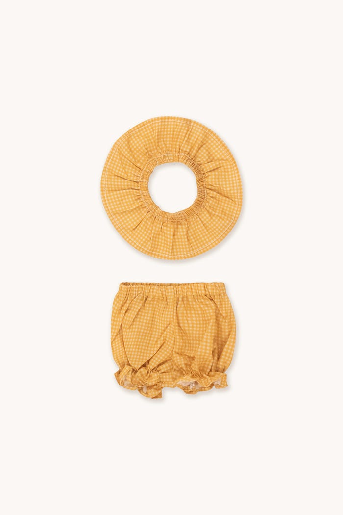 tiny cottons Gommu Vichy - Pantalón Corto & Cuello