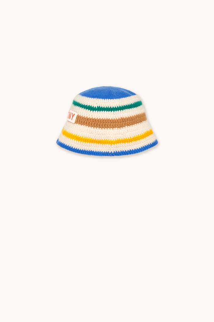 Tiny Cottons GORRO MULTICOLOR STRIPES