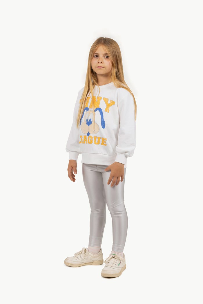 Tiny Cottons LEGGINGS SILVER