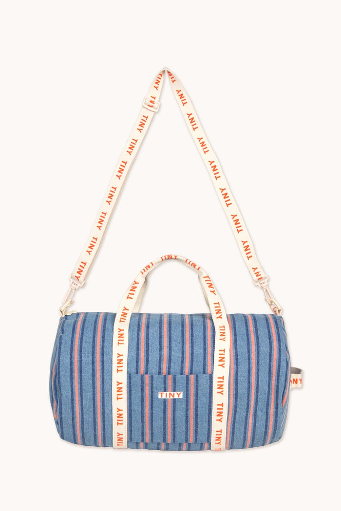 Tiny Cottons MOCHILA DE DEPORTE STRIPES DENIM