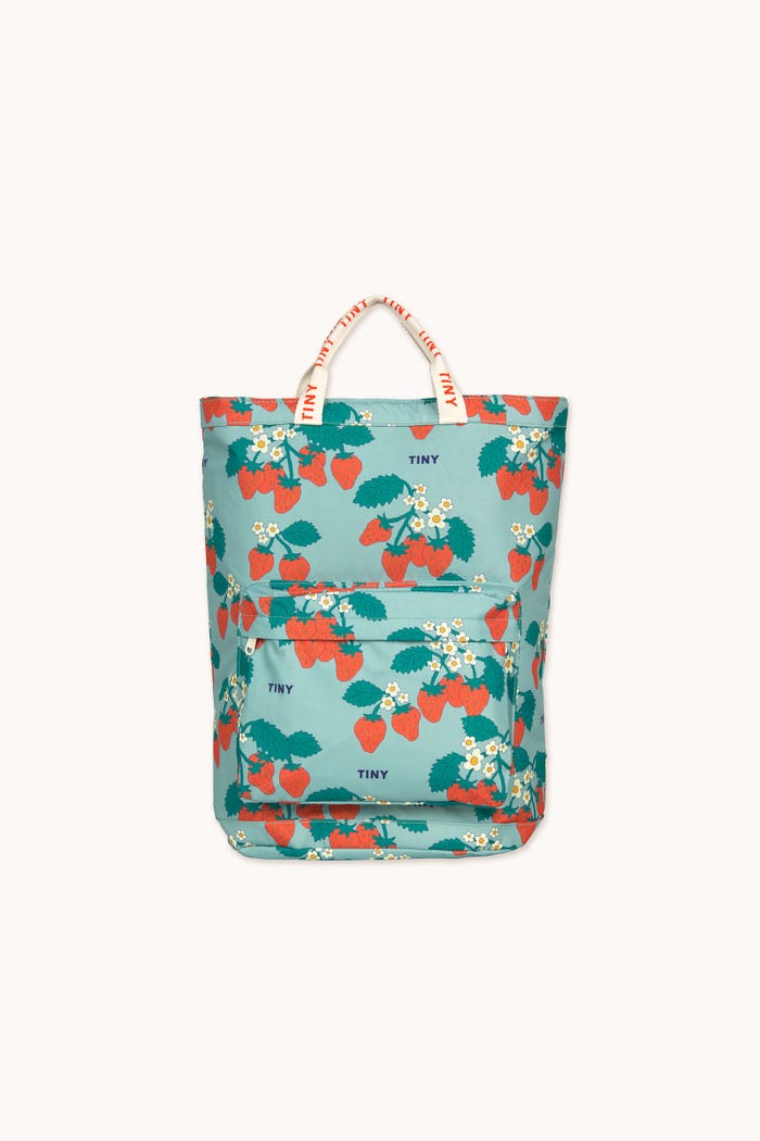tiny cottons MOCHILA STRAWBERRIES