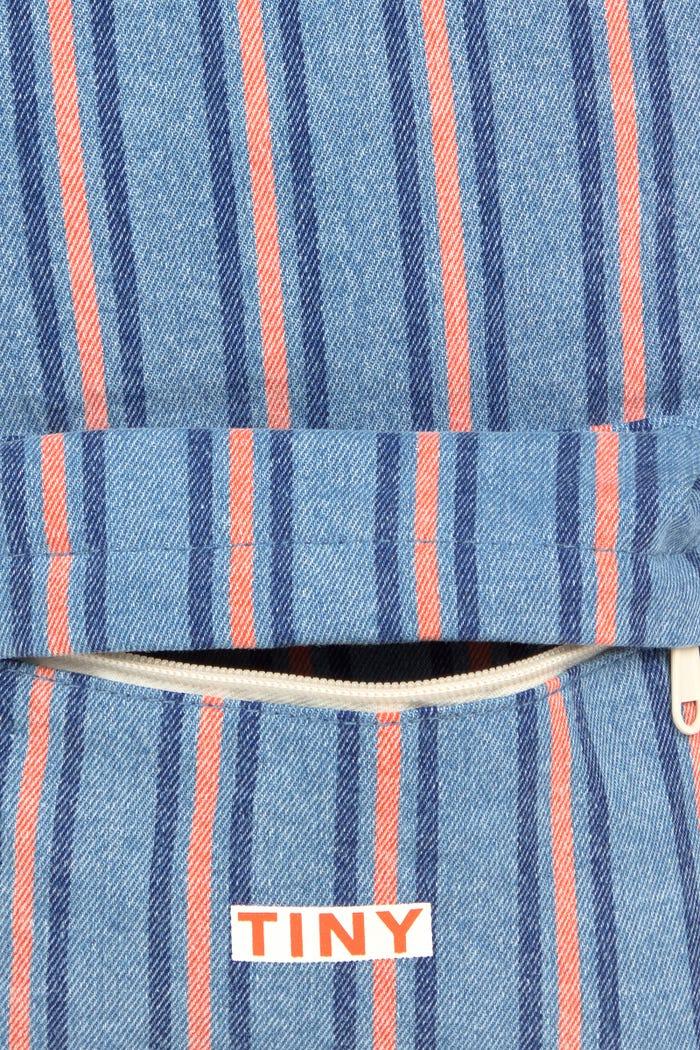 Tiny Cottons MOCHILA STRIPES DENIM