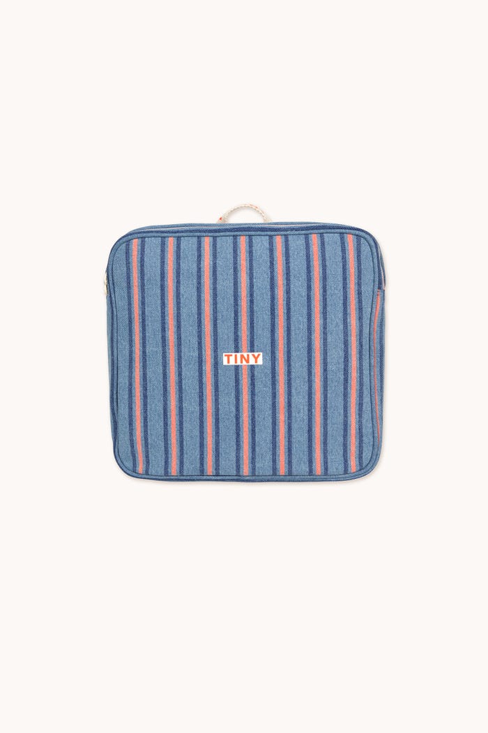 tiny cottons MOCHILA STRIPES DENIM