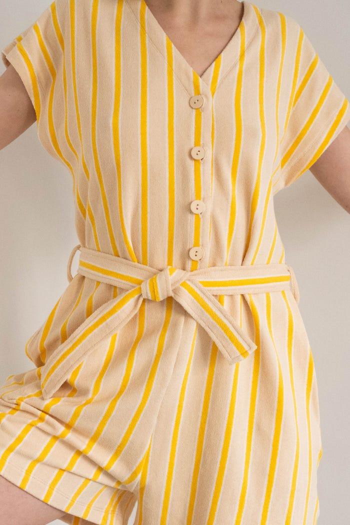 Tiny Cottons MONO DE RIZO A RAYAS