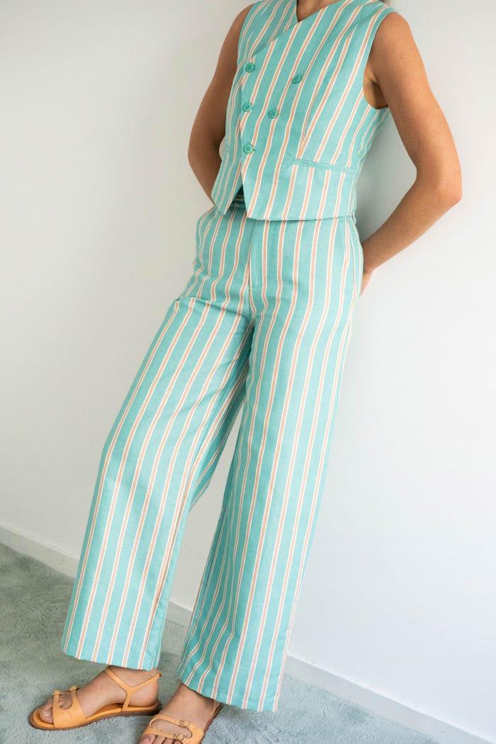 tiny cottons PANTALÓN A RAYAS