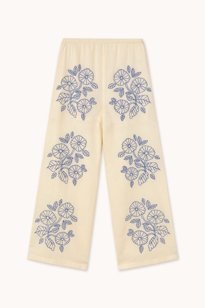 Tiny Cottons PANTALÓN BORDADO