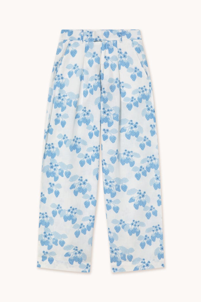 Tiny Cottons PANTALÓN CON PINZAS STRAWBERRIES