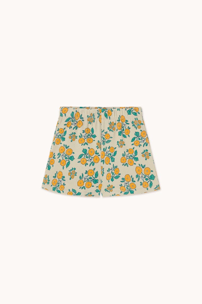 tiny cottons PANTALÓN CORTO FLOWERS