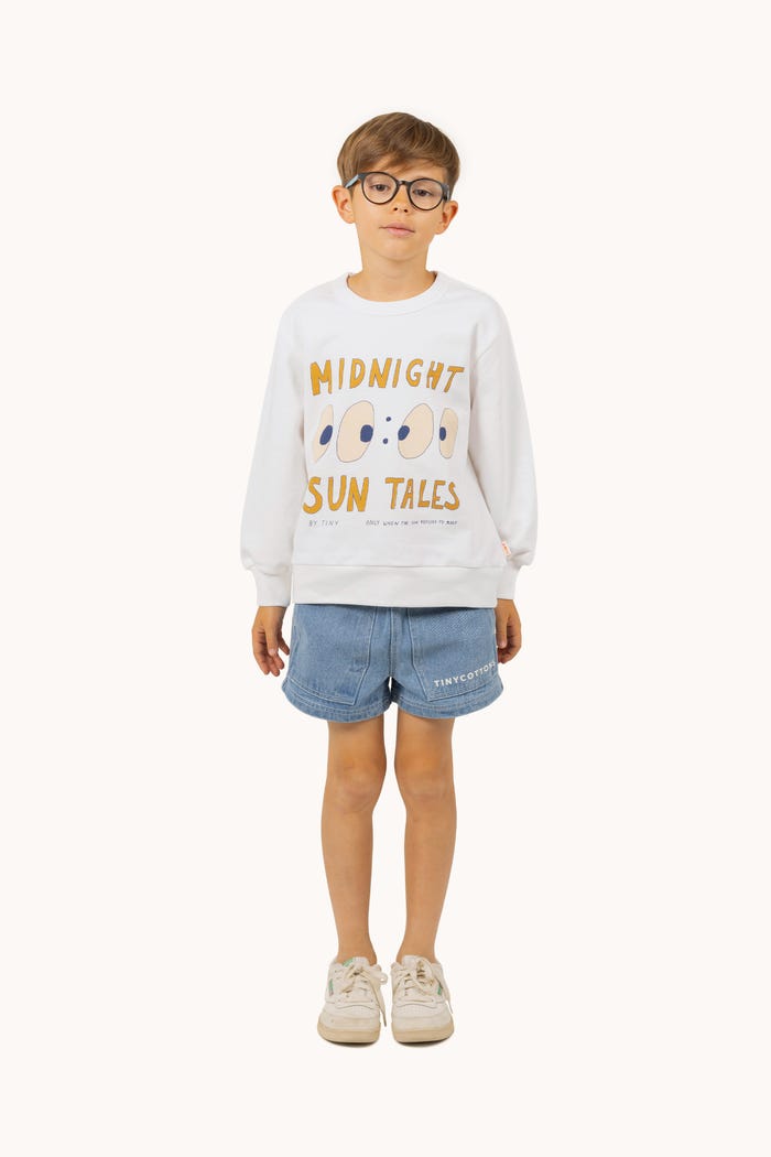 Tiny Cottons PANTALÓN CORTO GRAPHIC DENIM