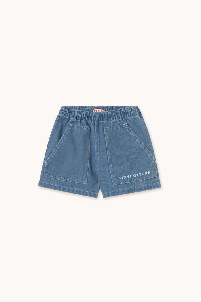 tiny cottons PANTALÓN CORTO GRAPHIC DENIM